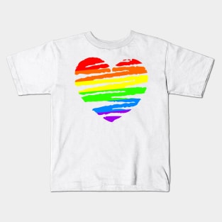 Rainbow Heart Shirt, Pride Heart Shirt, Pride T Shirt Rainbow, Pride Shirt Women, Pride Shirt Toddler, Pride T Shirt Women, Pride T Shirt Kids T-Shirt